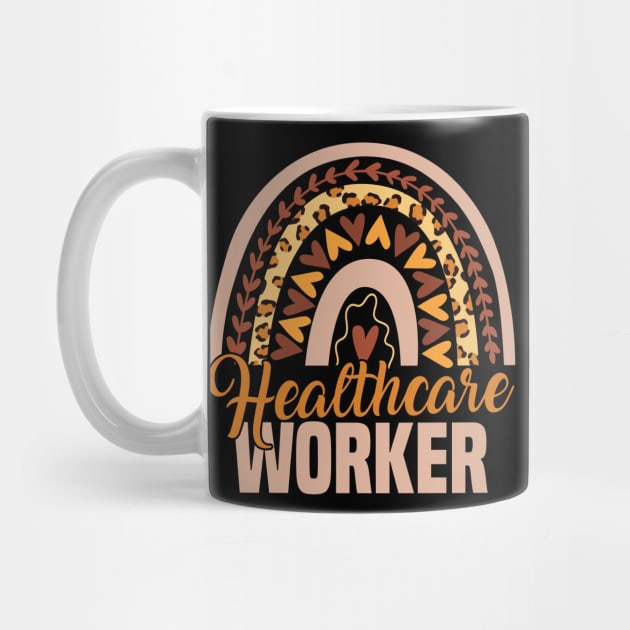 Healthcare Worker Rainbow by White Martian